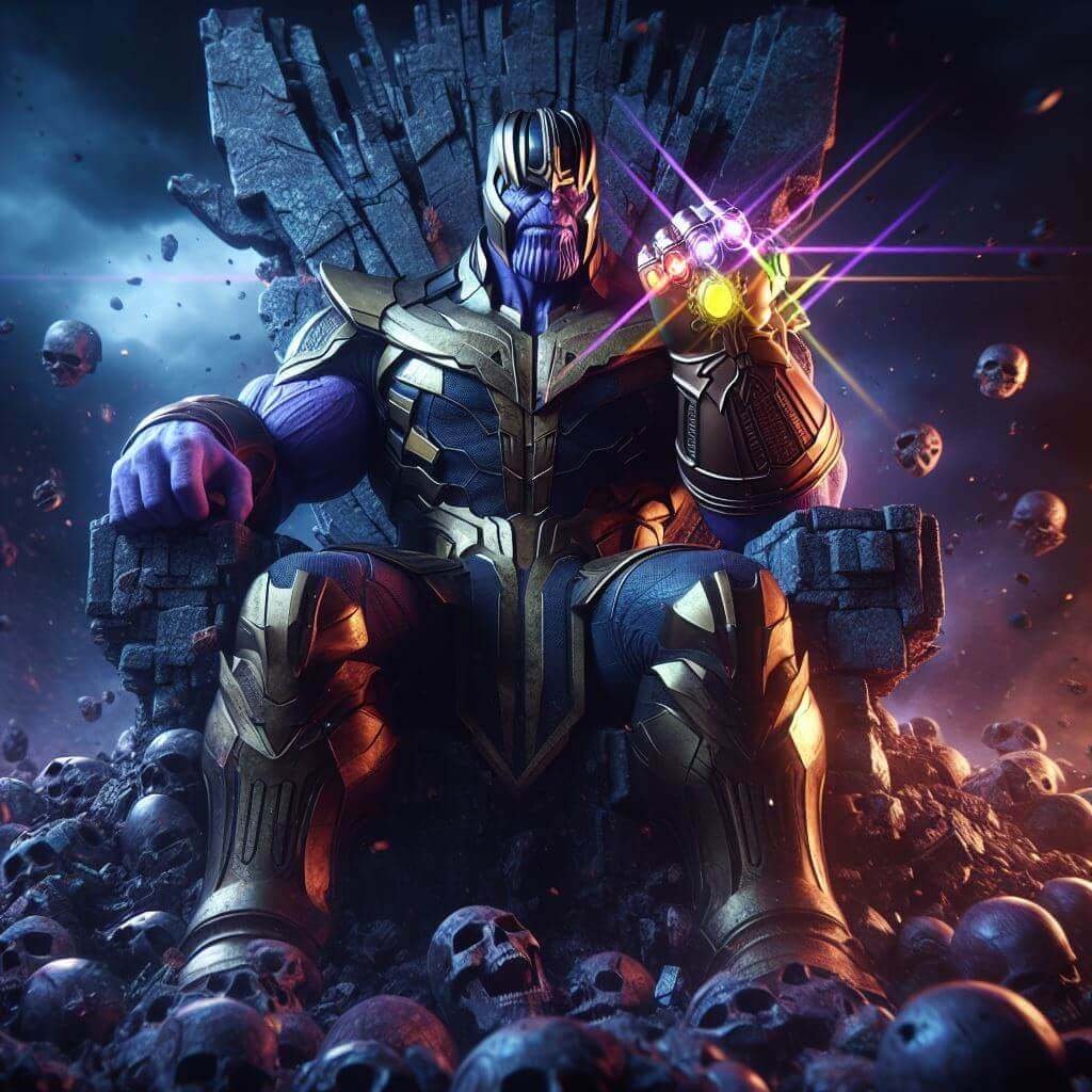 Thanos, Marvel Comics evreninde ikonik bir kötü karakterdir